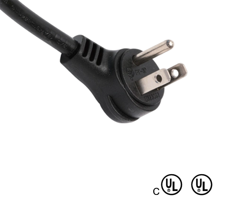 JT-3P/FY-3P 15A 125V kolminapainen amerikkalainen vakiokulmapistoke