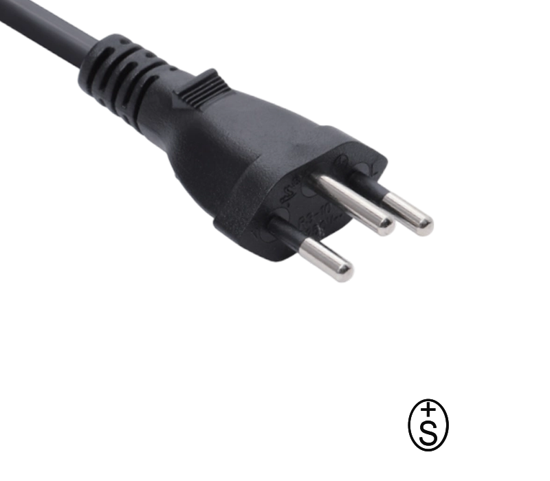 R3-10 10A 250V kolminapainen sveitsiläinen pistoke